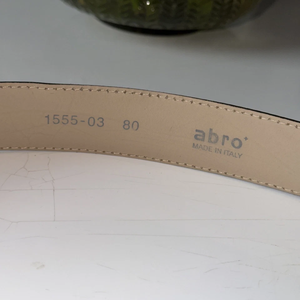 Abro Gürtel Damen Echtleder Gr 80 Tolles Design - Bild 3 von 4