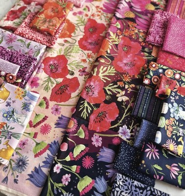 Moda Superbloom Fat Quarter Bundle, 33pc, Robin Pickens Fabric, 48780AB, F19
