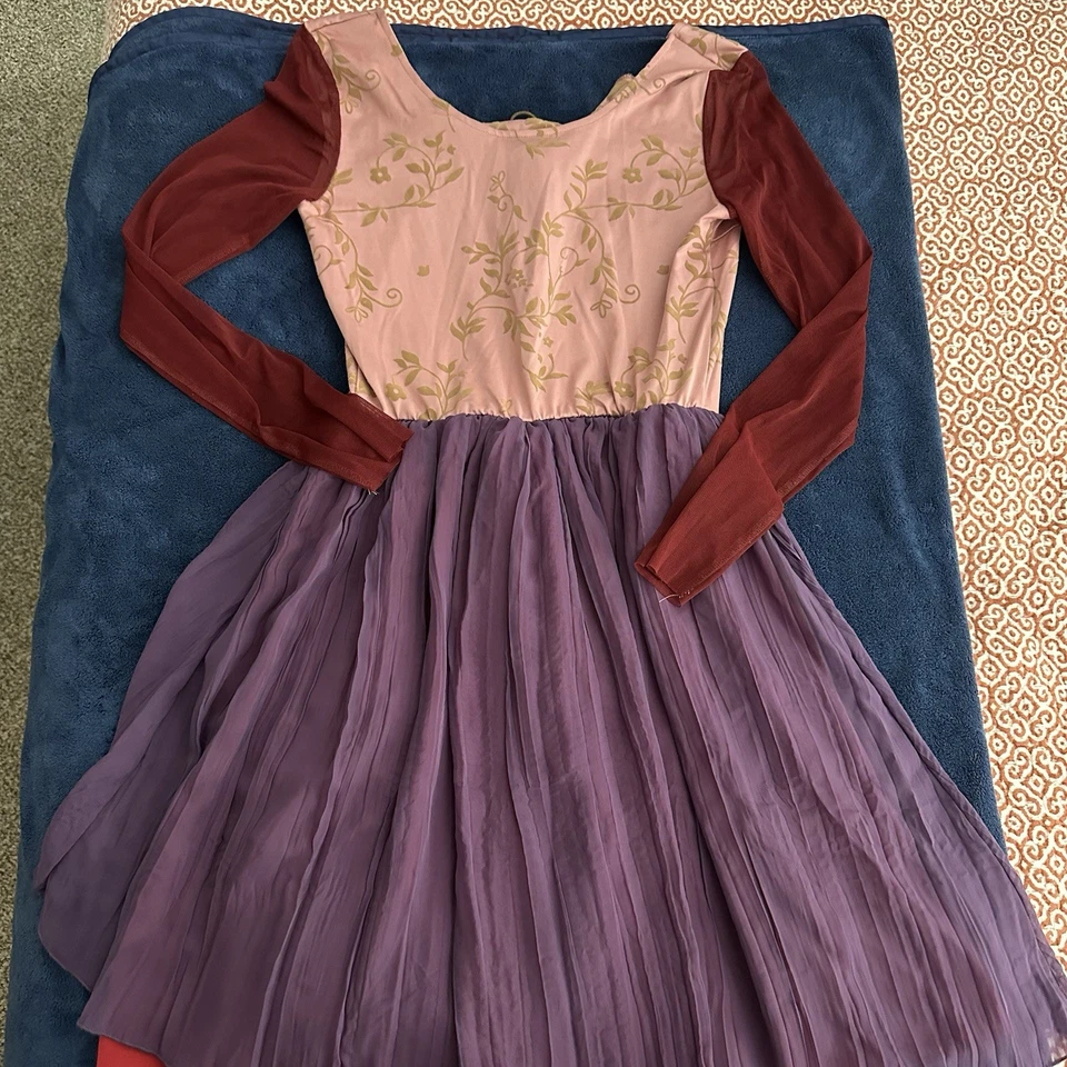 Disney Hocus Pocus Dress SMALL Sarah Sanderson Costume Adult Halloween - Image 4 of 4