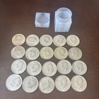 20 Kennedy Half Dollars 40% Silver 1965-1969 Lot
