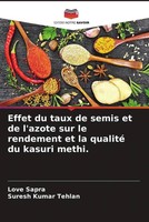 Love Sapra (U. A.) | Effet Du Taux De Semis Et De L'azote Sur Le Rendement Et...