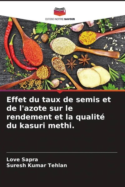 Love Sapra (U. A.) | Effet Du Taux De Semis Et De L'azote Sur Le Rendement Et...-image