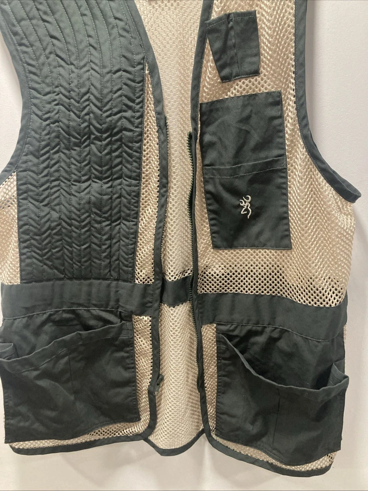 Browning Reactar Trapper Creek Mesh Shooting Vest Men’s Hunting Size Large - Image 4 of 4