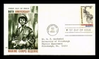 DR JIM STAMPS US COVER MARINE CORPS RESERVE FDC MARQ CACHET CREASED