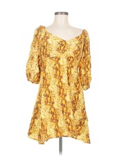 Faithfull the Brand Women Yellow Casual Dress 6