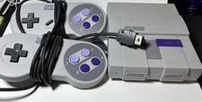 Mini Nintendo Super NES Classic Edition SNES Gray Purple HDMI with Control…