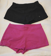 Capezio Fuchsia Spanky Shorts Stretchy Danskin Black Athletic Shorts Medium