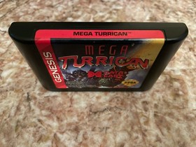 Data East Mega Turrican (Sega Genesis) Cartridge 1993 Turrican Series