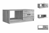 Couchtisch Graues Sonoma 90X50X37 Cm Holzwerkstoff