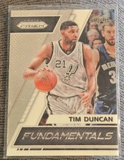 2017-18 Panini Prizm #1 Tim Duncan Fundamentals