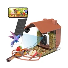 Zivif Bird Feeder with Camera, Bird Watching Camera, Bird House Cam... Fast Ship