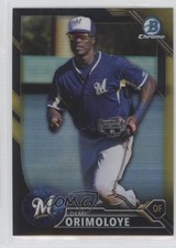 2016 Bowman Chrome Prospects Black & Gold Refractor Demi Orimoloye #BCP238 i5q