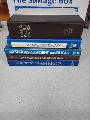 Lot Of Large Reader's Digest Hardcovers (Lot Of 5) Some With DJ