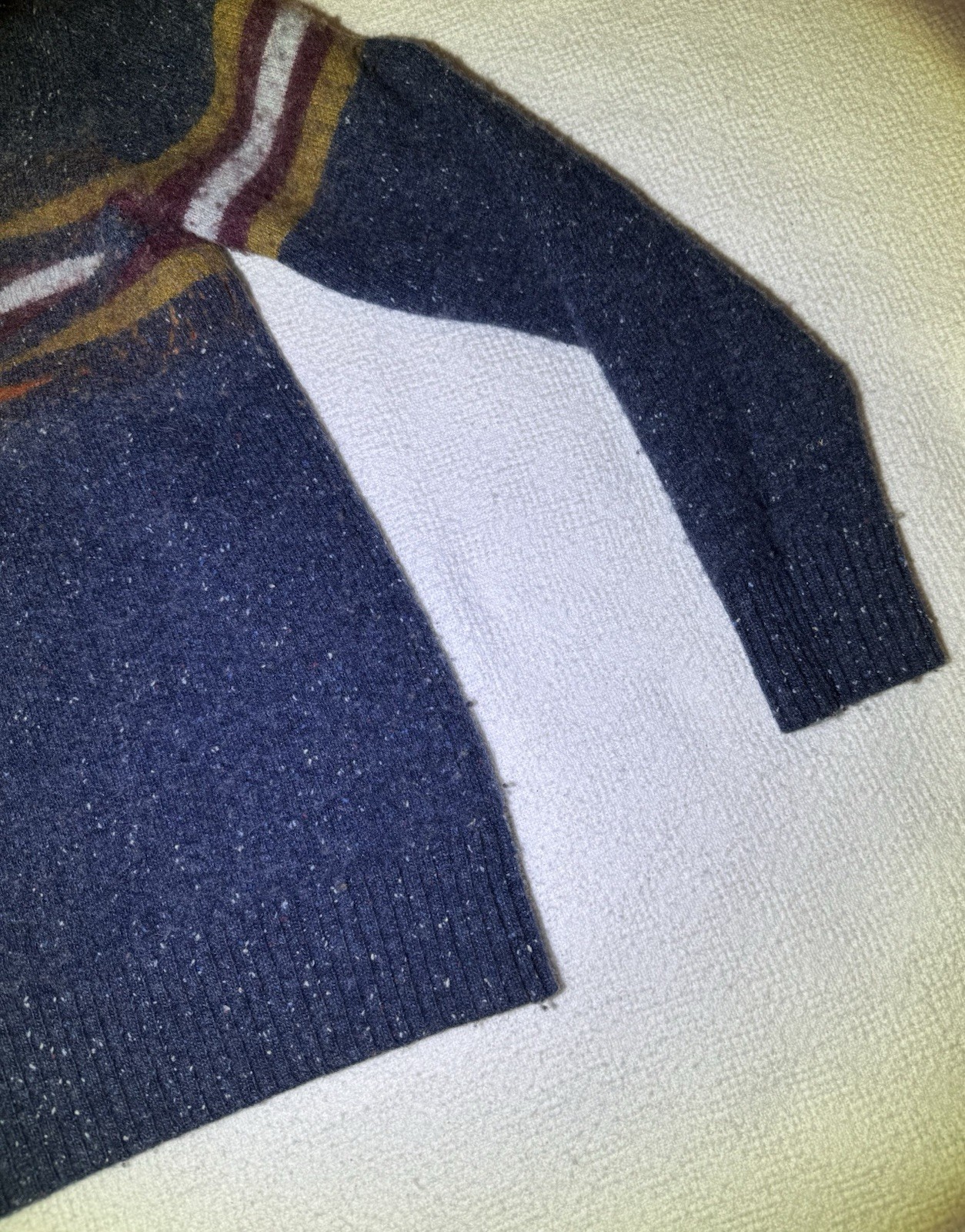 Pendleton Women’s Blue Boho Chic Wool Sweater - image 8