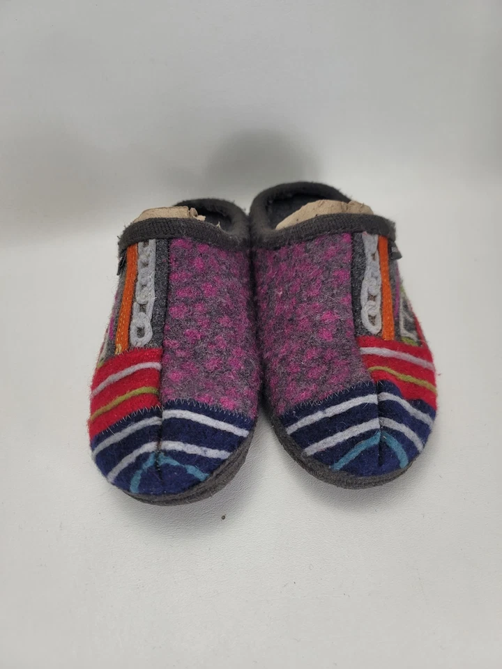 Zapatillas Haflinger Calypso Mujer EU 39 US 8.5 Lana Sin Cordones Zapatos de Casa Coloridos Foto 3 de 4