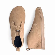 Carnforth: Barefoot Chukka Boots water resistant (birchbury) Color: Tan