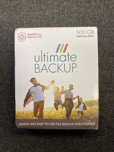 Ultimate Backup Solid State Drive 500GB - Purple