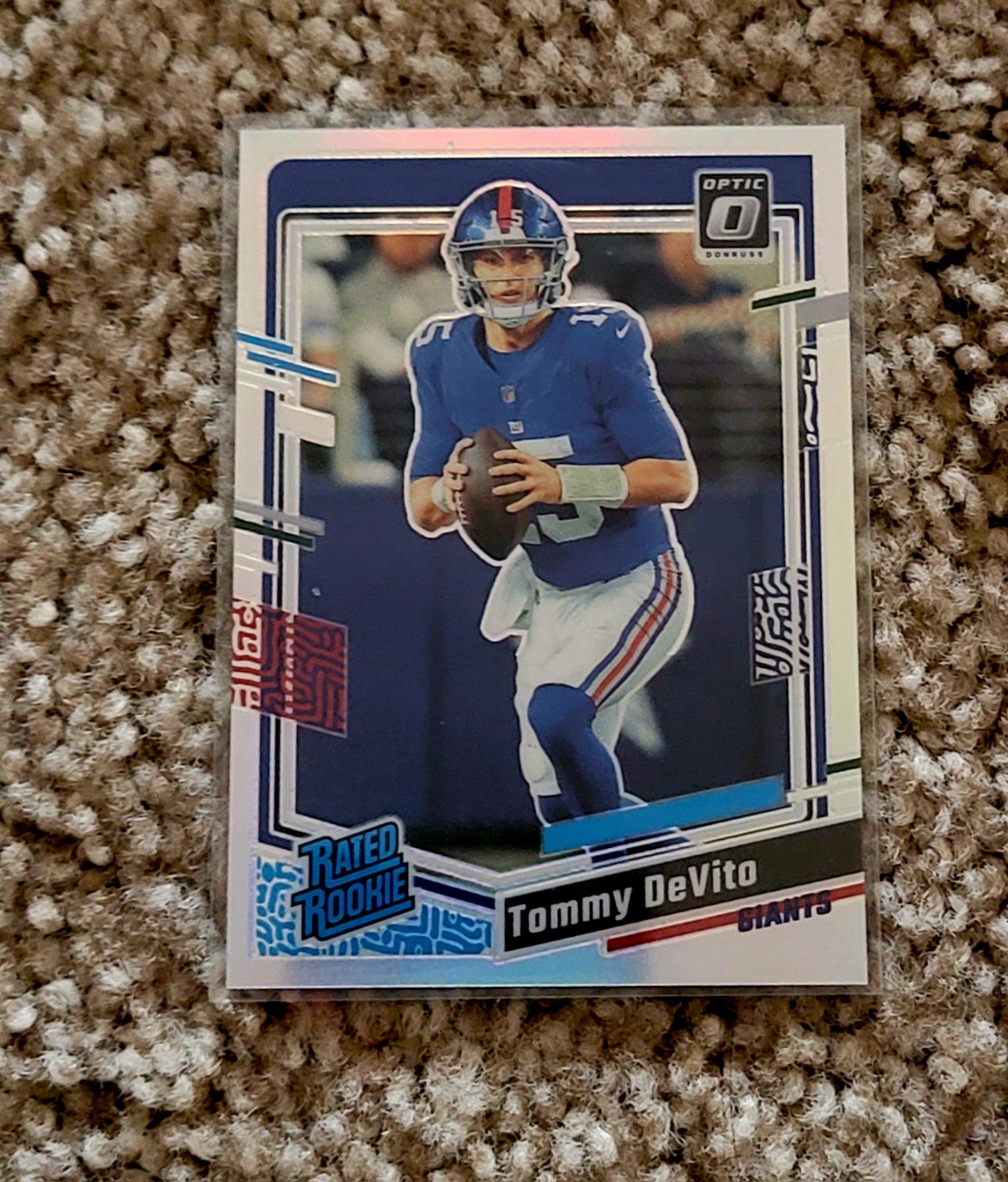 2023 Panini Donruss Optic - Rated Rookie Silver Tommy DeVito #280 (RC)