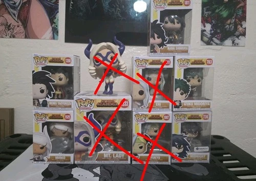 My Hero Academia 5piece Funko Lot