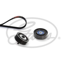 GATES Keilrippenriemensatz Micro-V® K126PK1763 für TOYOTA YARIS VVT SCP90_