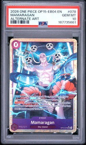 Mamaragan (Alternate Art) graded PSA 10 for sale on eBay