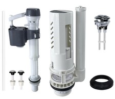 2 Inch Dual Flush Valve Replacement Kit For 2Piece Toilet Repair Part Bolt