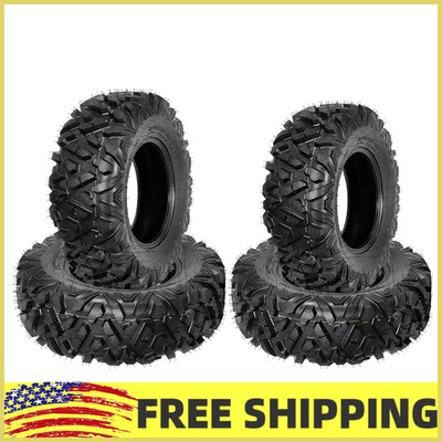  4Pack ATV/UTV Tires 29x9x14 &29x11-14 Heavy Duty All Terrain Snow Mud Tires 6PR