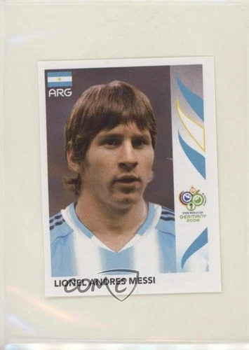 2006 Panini World Cup Album Stickers Lionel Messi Lionel Andres Messi #185