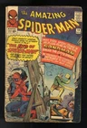 Amazing Spider-Man #18 GD- 1.8 3rd Sandman Appearance! Steve Ditko! Marvel 1964
