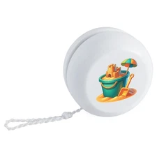 'Sandcastle Bucket And Spade' Retro Style Yo-Yo (YY00049661)