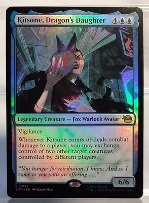 Kitsune, Dragon`s Daughter - Rare/Foil - Teenage Mutant Ninja Turtles - EN/NM