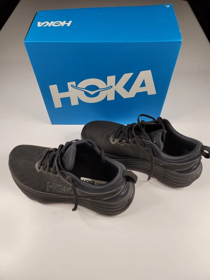 Zapatos para correr/caminar Hoka Gaviota 5 negros para mujer talla 9,5B leer descripción  Foto 2 de 4