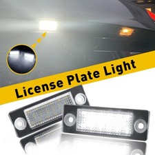 18 LED License Number Plate Lights Lamp For VW Transporter Passat B5.5 B6 Caddy