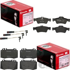 BREMBO BREMSBELAGSATZ SET VORNE+HINTEN passend f&uuml;r MERCEDES E-KLASSE W211