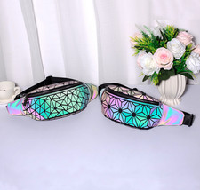 Fashion Waist Bags Women Waist Fanny Belt Light Bag Luxury Brand Geometry Waist