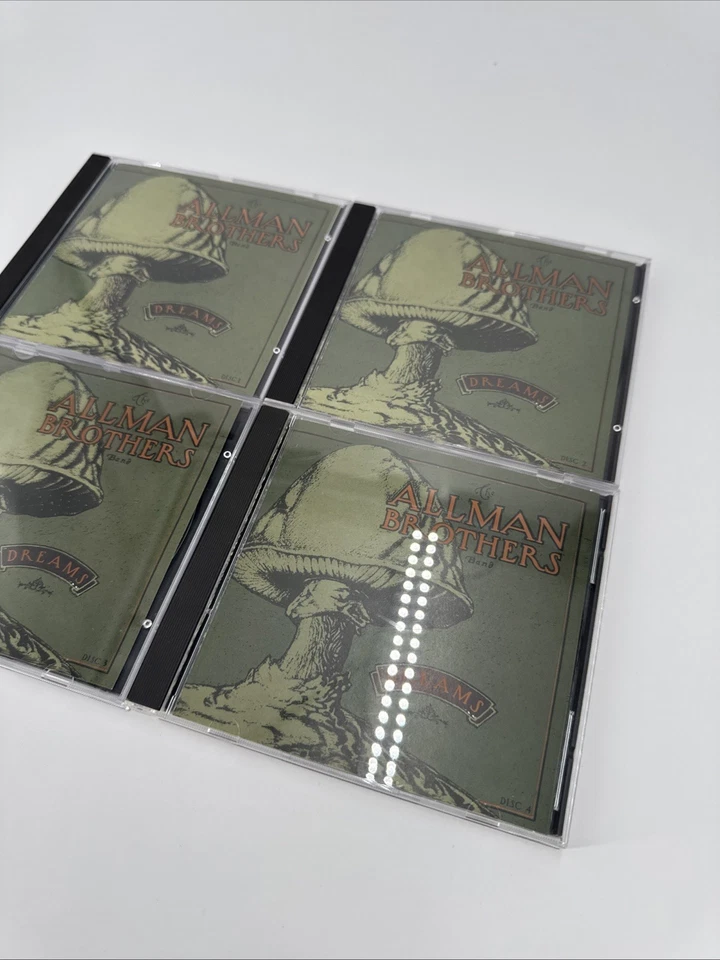 Allman Brothers Dreams Box Set 4CDs No Outer Box. Fast Shipping - Image 3 of 4
