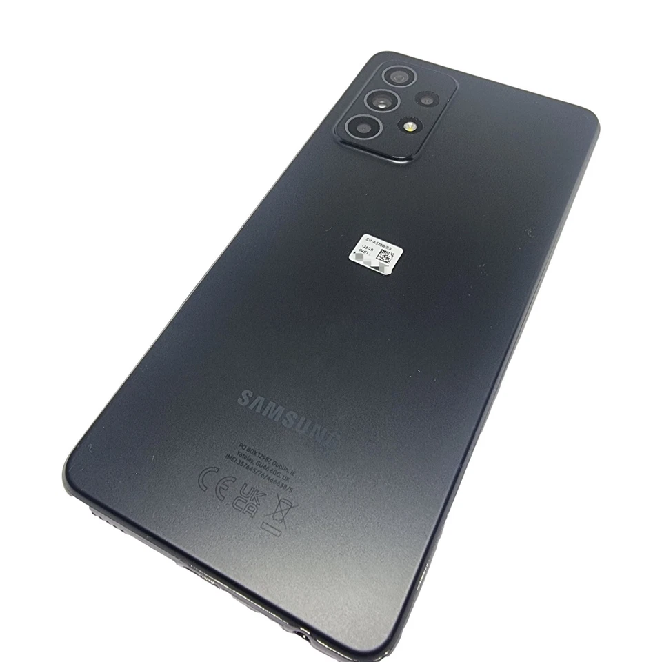 Handset Only ✔ Samsung Galaxy A52s 5G 128GB+6GB Dual Sim Black • SM-A528B/DS - Image 2 of 4