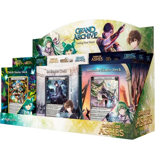 Grand Archive Dawn of Ashes Alter Edition 3x Starter Deck Bundle eBay