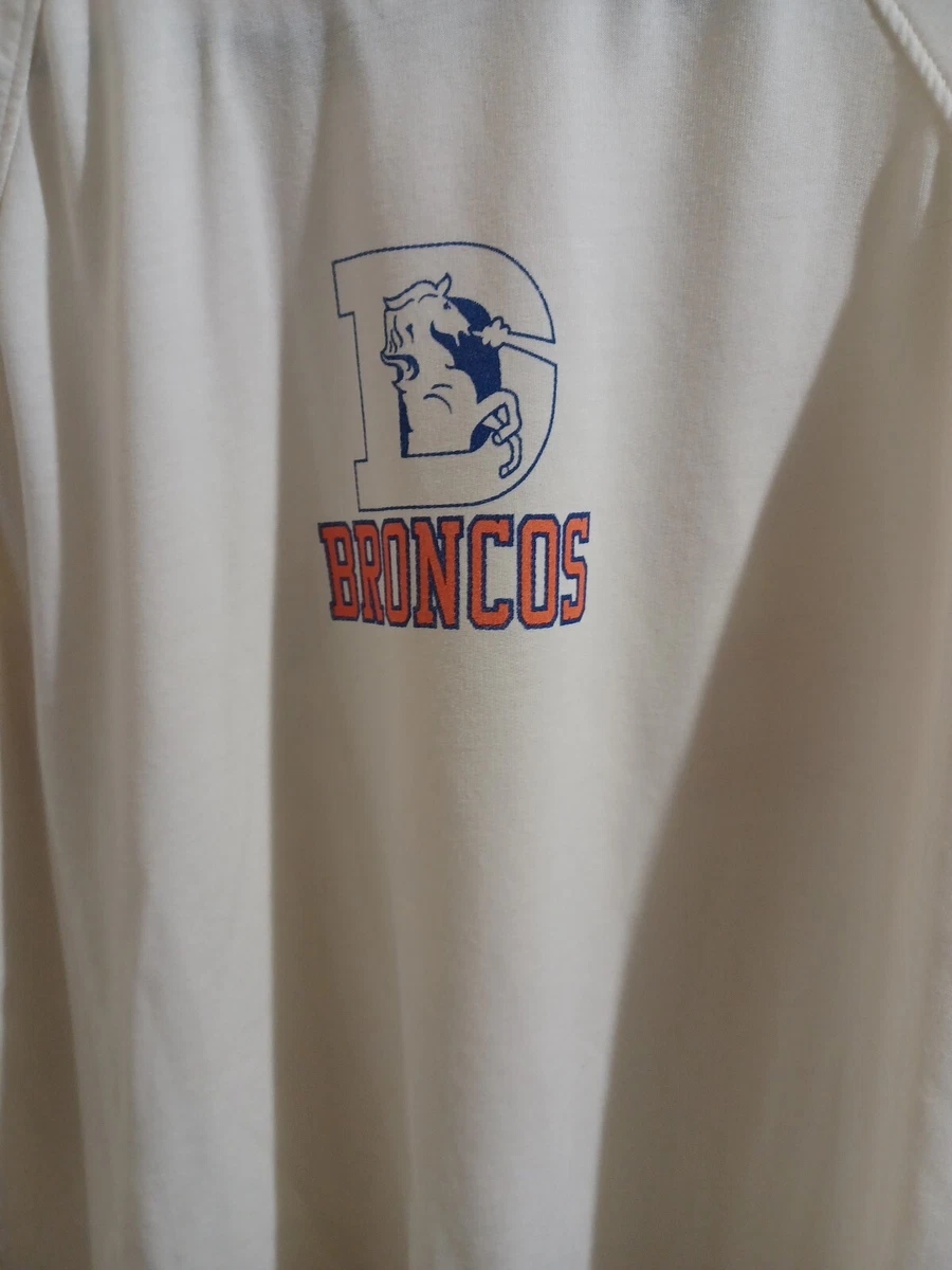 Denver broncos white long sleeve shirt cheap
