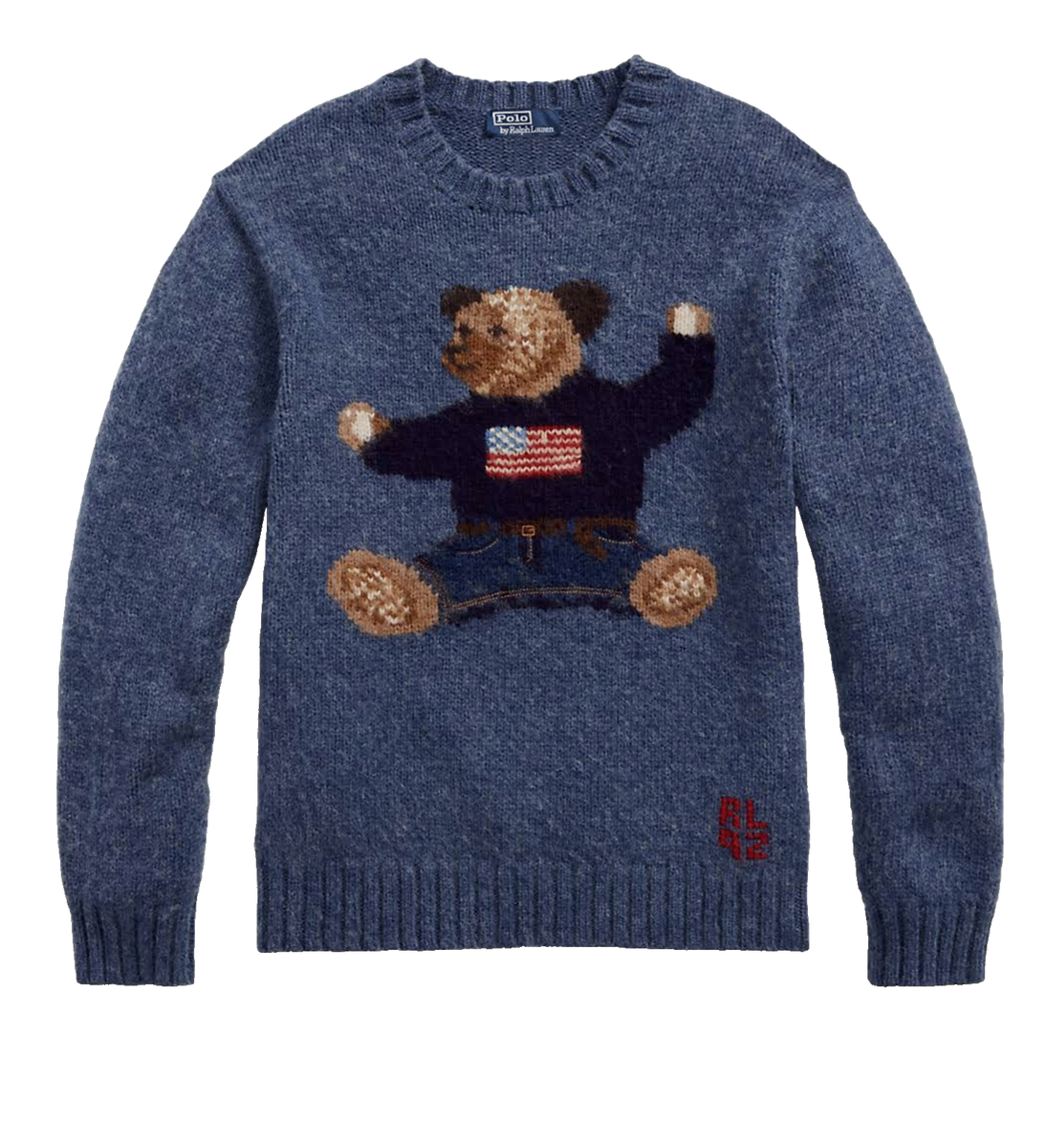 Lauren Bear Teddy Bear Knit Sweater Ralph Lauren Collection Bear