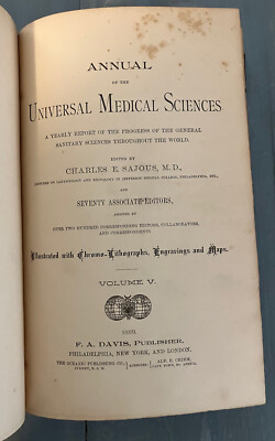 1889 Annual of the Universal Medical Sciences Vol 5: A Yearly Report of Progress