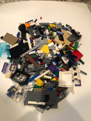 500+ Clean Lego Pieces Bulk Plus three Minifigures good clean legos Lot #3 