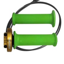 Comando gas rapido Accossato oro manopole verdi Suzuki GSXR1000 2017-2019