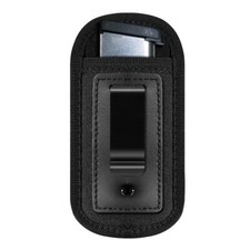 Tactical Single Magazine Pouch IWB Belt Clip Holster for 9mm .40 .45 .380 .357