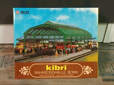 Train HO Maquette KIBRI ref 9522 hall de gare boite neuve - Photo 1/4