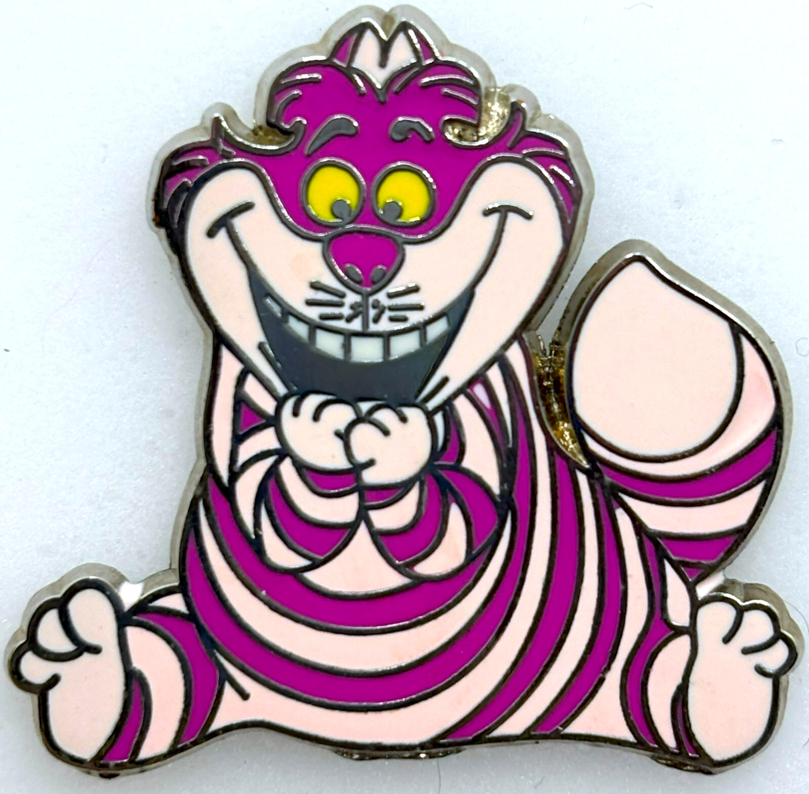 2013 DISNEY Trading Pin - CHESHIRE CAT - Pulling Down a Toothy Grin