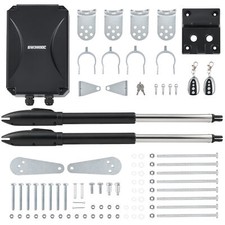 CO-Z Electric Dual Swing Gate Opener with Rem...