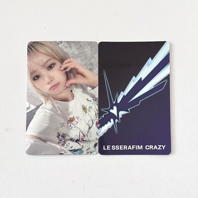 LE SSERAFIM] CRAZY / Weverse Shop Japan Standard ver. Benefit Holo
