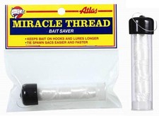 Atlas Mike's Miracle Thread Bait Saver 100' Feet Roll Spool With Dispenser Clear