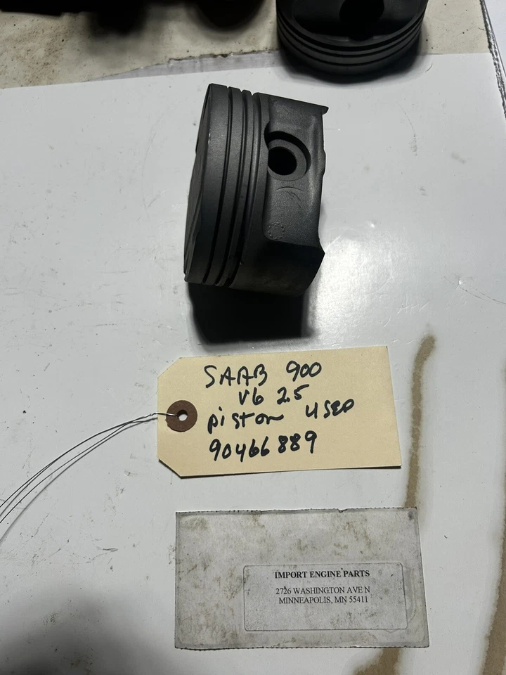PISTÃO *USADO* SERVE PARA SAAB 900 2.5 V6 DOHC 24V 1994-1997 90466889 *USADO* SEM ANÉIS - Imagem 2 de 4